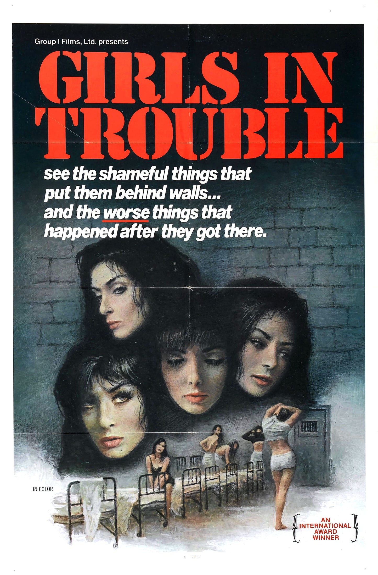 Girls In Trouble 01 Movie Keychain