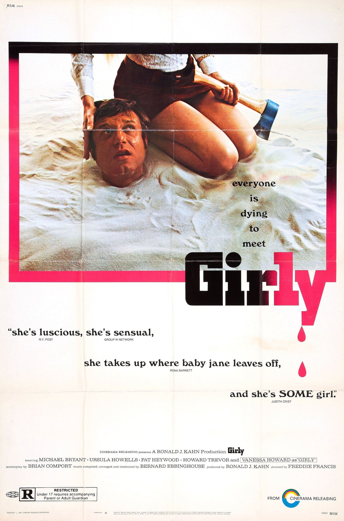 Girly 01 Movie Magnet