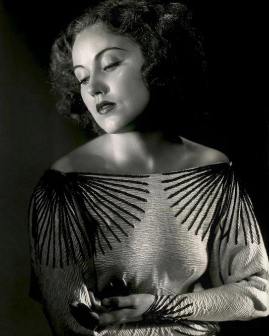 Glamour Portrait Of Actress Fay Wray Classic Retro Vintage Picture Magnet