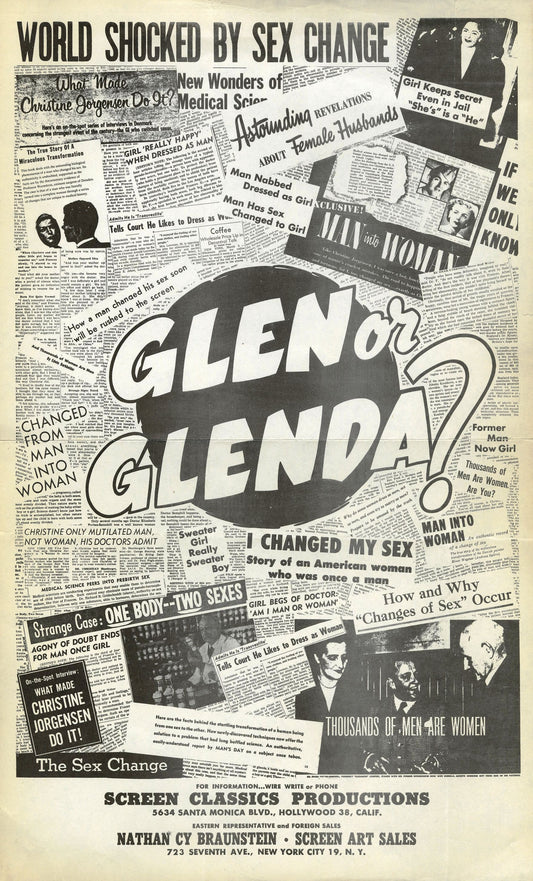Glen Or Glenda 04 Movie Magnet