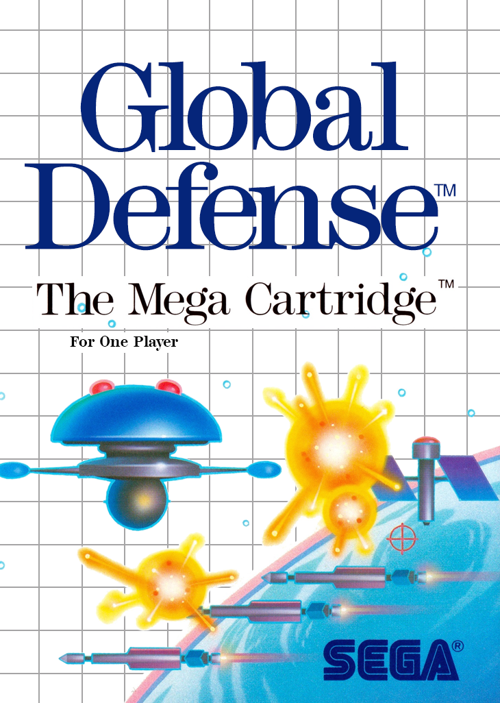 Global Defense Sega Master System Print Poster