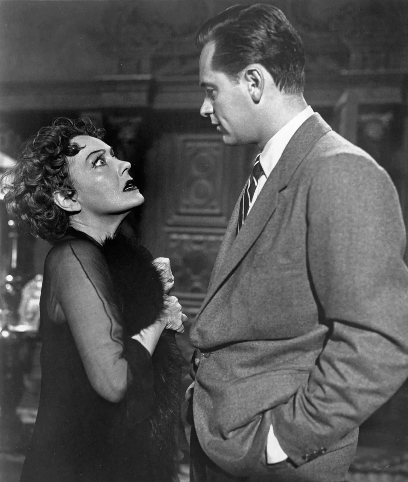 Gloria Swanson & William Holden In Sunset Boulevard Movie 300 PCS Jigsaw Puzzle