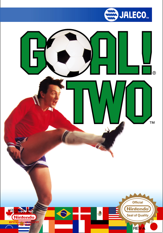 Goal! Two (Usa) (Bordered For Nes Classic Use) Nes Keychain