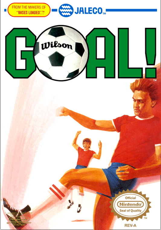Goal! (Usa) (Bordered For Nes Classic Use) Nes Print Poster