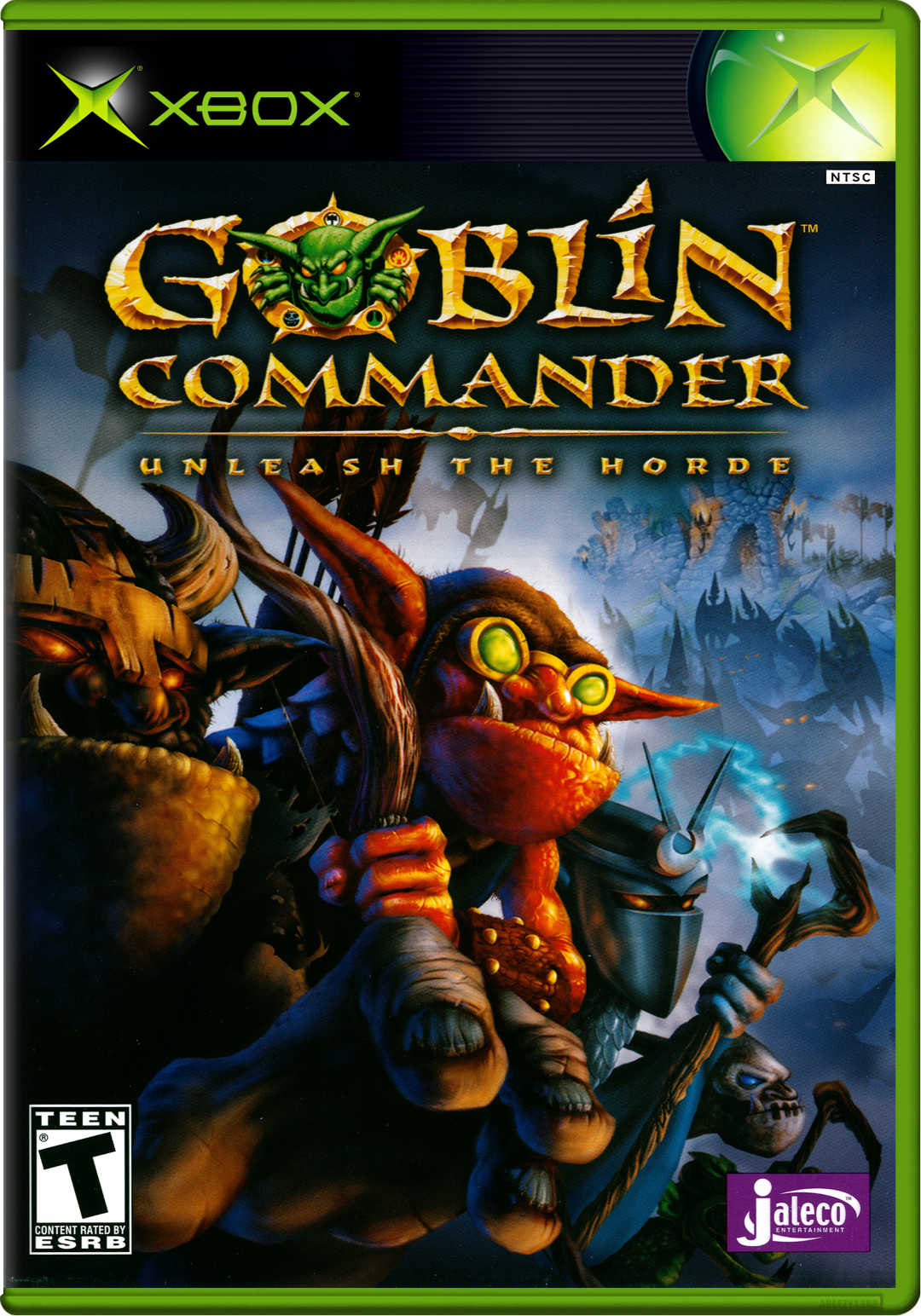 Goblin Commander Unleash The Horde Xbox Print Poster
