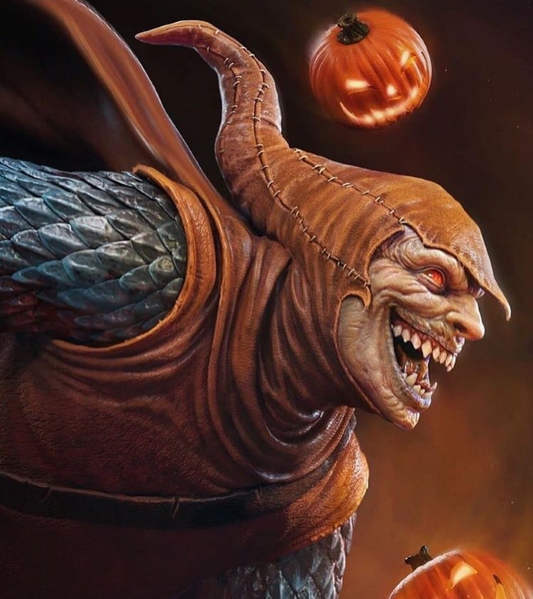 Goblin Halloween Costume 857 Print Poster