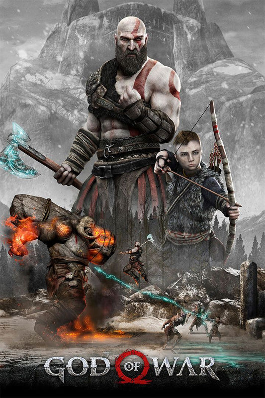God Of War Game Video Game Series Adventure Jigsaw Puzzle