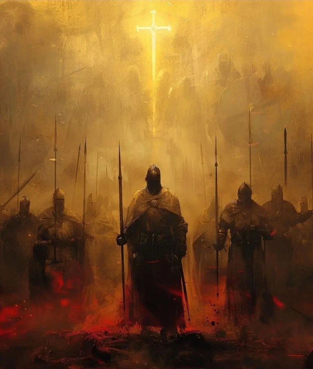God Soldiers Art Magnet