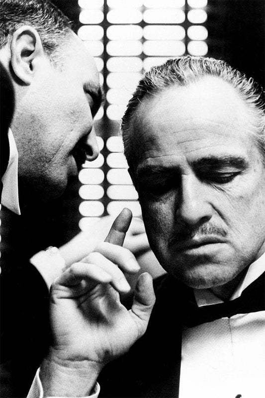 Godfather Goodfellas Gangsters Painting Print Jigsaw Puzzle