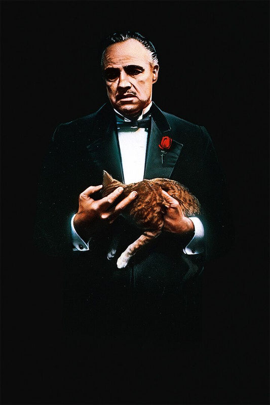 Godfather Vintage Classic Crime Movie Cinema Jigsaw Puzzle