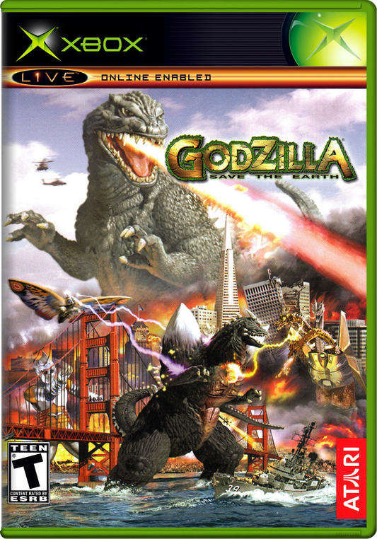 Godzilla Save The Earth (Usa, Europe) Xbox Print Poster