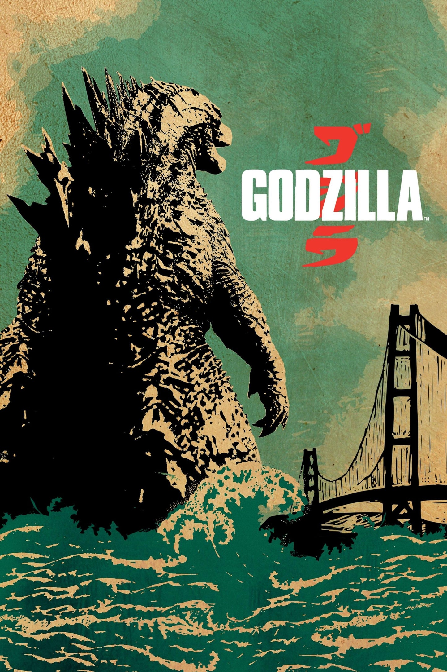 Godzilla (2014) Movie Magnet