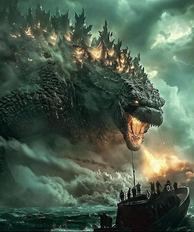 Godzilla 4281 Print Poster
