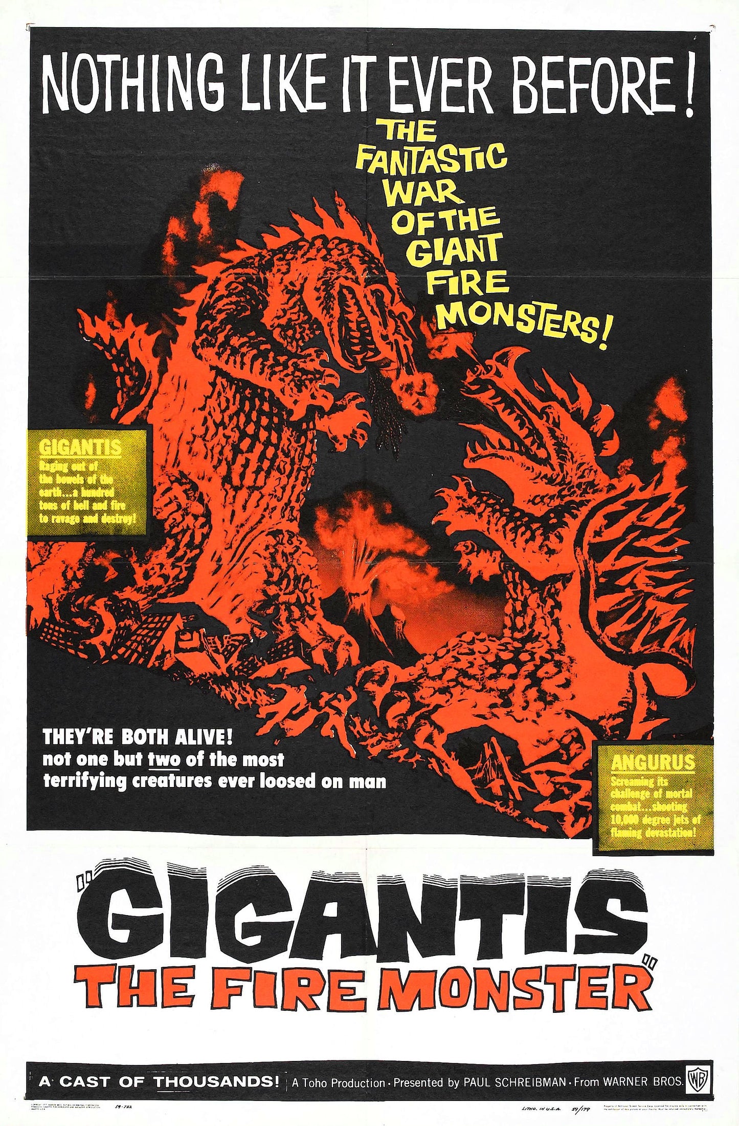 Godzilla Raids Again 03 Movie Magnet