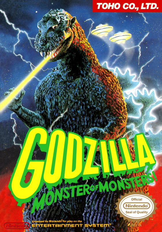 Godzilla (Usa) Nes Print Poster