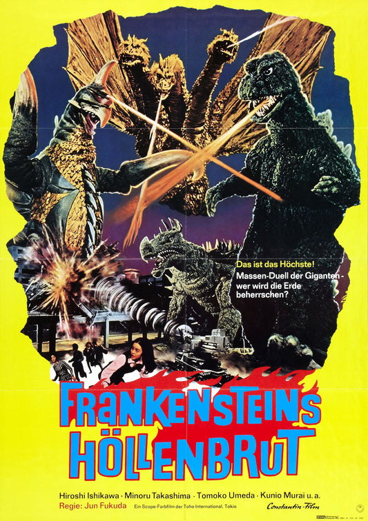Godzilla Vs Gigan 05 Movie Magnet