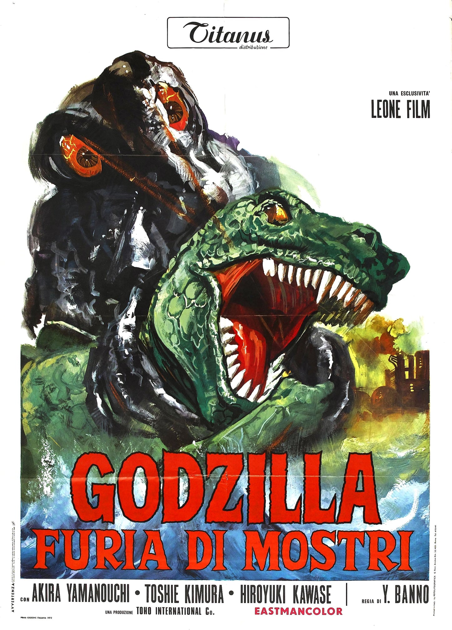 Godzilla Vs Hedorah 04 Movie Magnet
