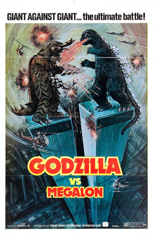 Godzilla Vs Megalon 03 Movie Magnet