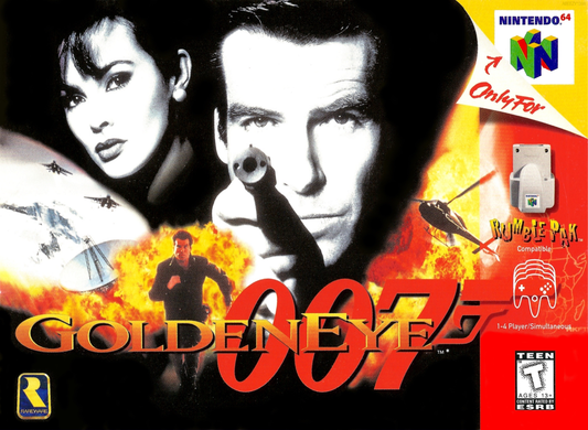 Goldeneye 007 N64 Print Poster