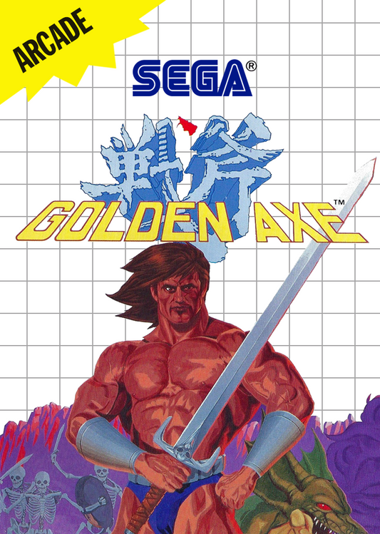 Golden Axe Sega Master System Print Poster