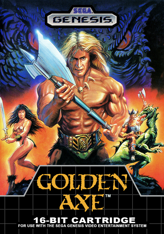 Golden Axe (Usa) Genesis Keychain