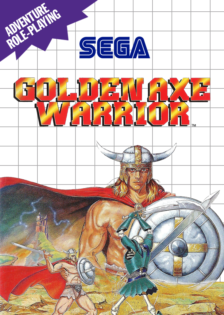 Golden Axe Warrior Sega Master System Keychain