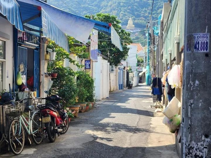 Golden Buddha From An Alley In Vung Tau Vietnam Bike Poster Photo