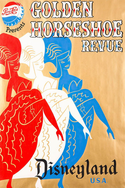 Golden Horseshoe Revue Print Painting Jigsaw Puzzle