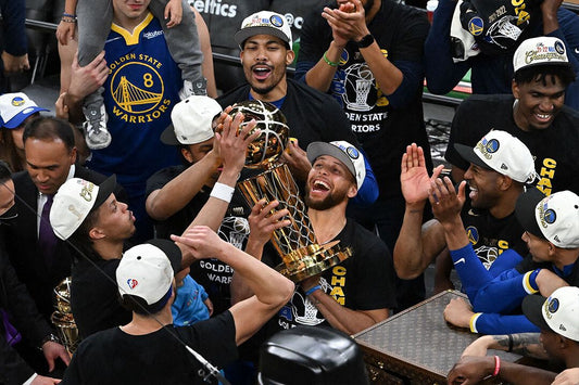 Golden State Warriors Champ Curry Lifts The Trophy Wall Home Jigsaw Puzzle