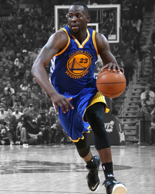 Golden State Warriors Draymond Green Glossy Photo Spotlight Print Poster