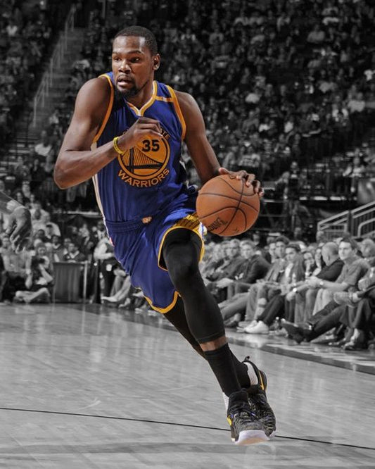 Golden State Warriors Kevin Durant Glossy Photo Spotlight Print Poster