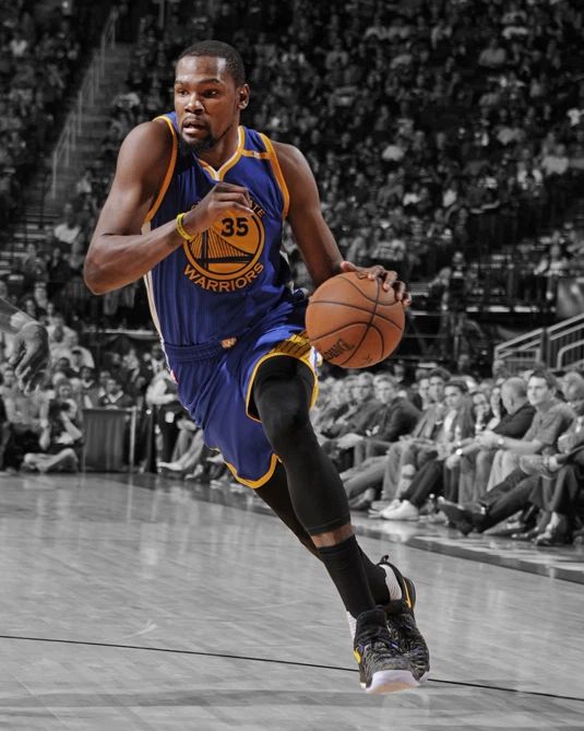 Golden State Warriors Kevin Durant Glossy Magnet Spotlight Magnet