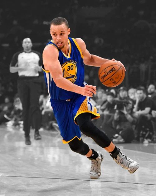 Golden State Warriors Stephen Curry Glossy Magnet Spotlight Magnet 2