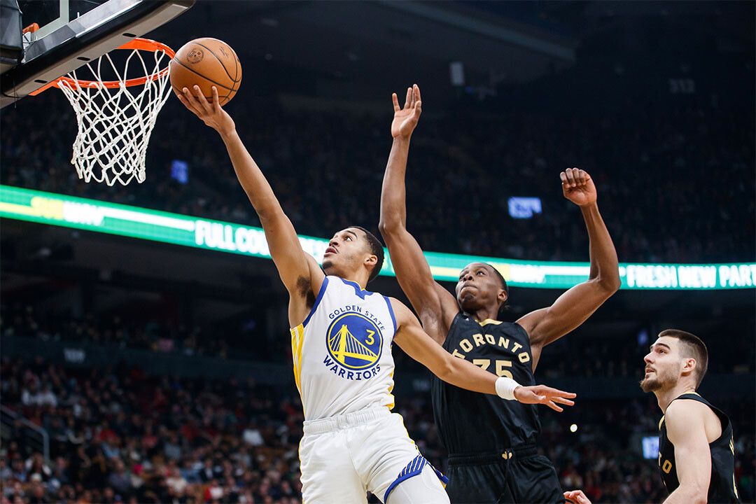 Golden State Warriors Team Jordan Poole American Athlete Jigsaw Puzzle