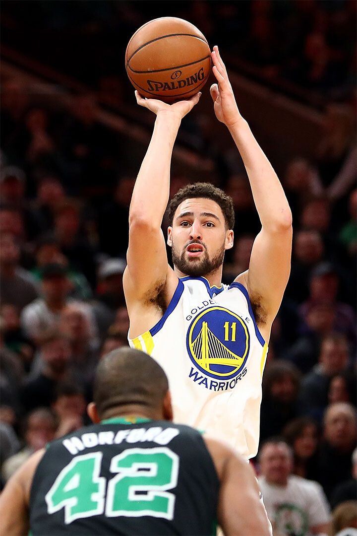 Golden State Warriors Team Klay Thompson Basketballer 11 Jigsaw Puzzle