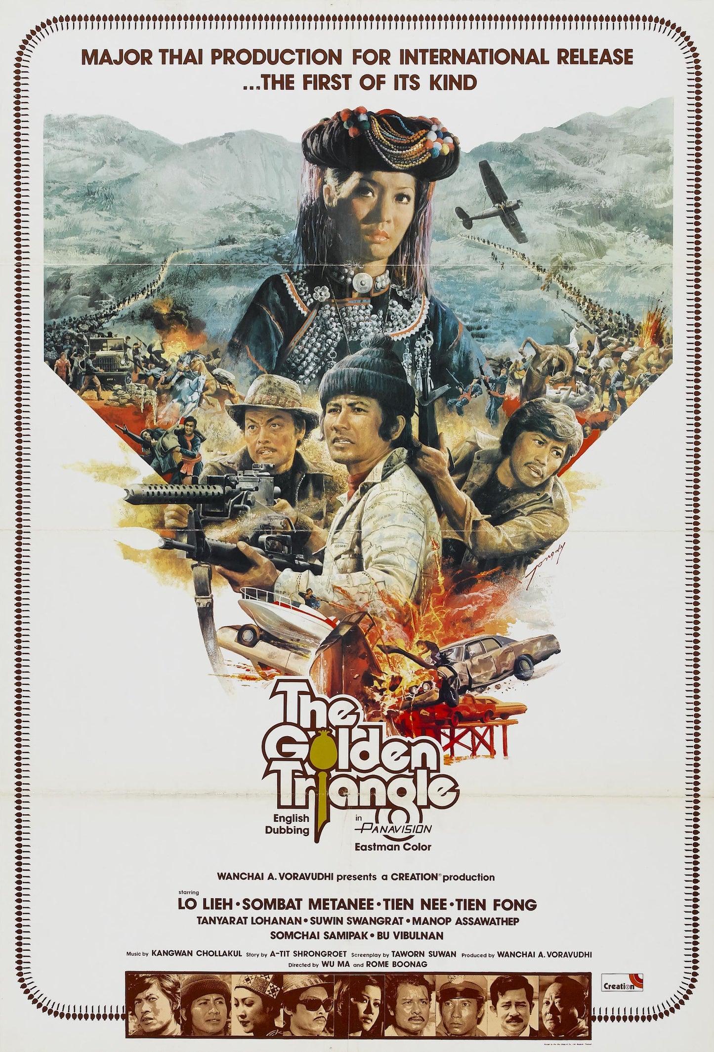 Golden Triangle 01 Movie Magnet