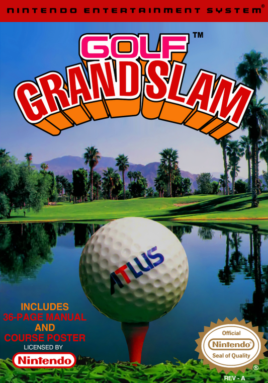 Golf Grand Slam (Usa) Nes Print Poster