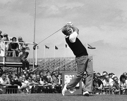 PGA Legend Jack Nicklaus Glossy Magnet PGA Swing Print Magnetgraph