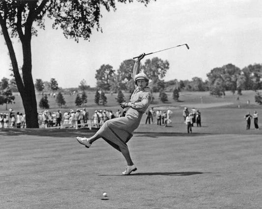 Golfer Babe Didrikson Zaharias Glossy Magnet Great Athlete Portrait Print