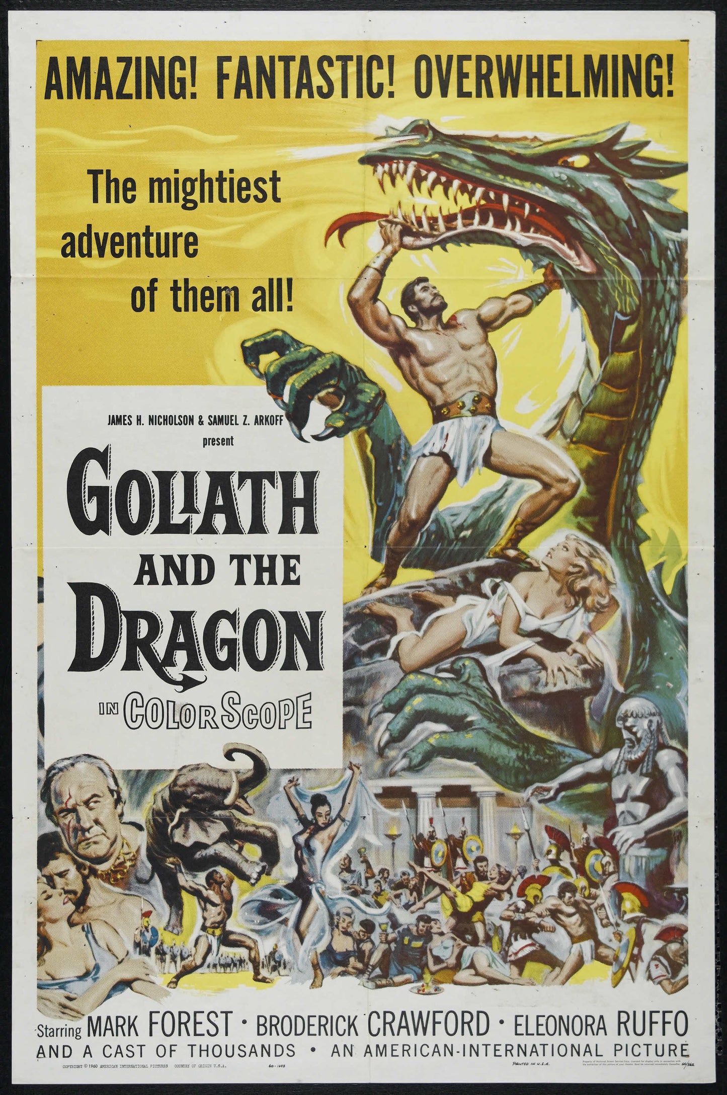 Goliath And Dragon 03 Movie Magnet