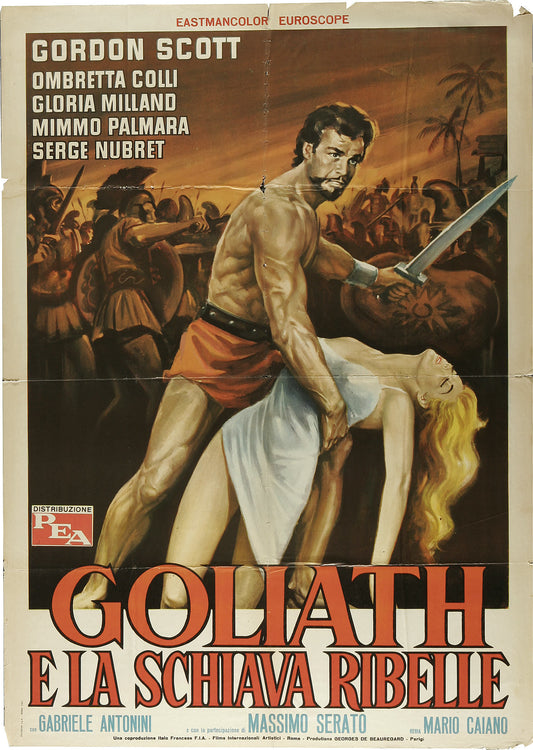 Goliath And Rebel Slave 01 Movie Magnet