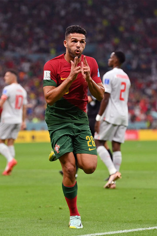 Goncalo Ramos Goal Celebration Portugal World Cup Gift Jigsaw Puzzle