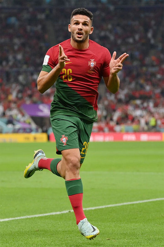 Goncalo Ramos Goal Celebration Portugal World Cup Jigsaw Puzzle
