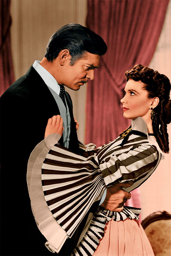 Gone With The Wind Hd Movie Classic Retro Keychain