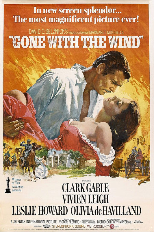 Gone With The Wind Romance Drama Movie Film Gift Jigsaw Puzzle