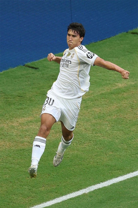 Gonzalo Garcia Real Madrid Goal Celebration World Cup Soccer Jigsaw Puzzle