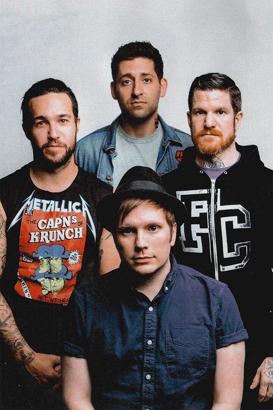 Good Charlotte Music Band Group Pose Print Jigsaw Puzzle