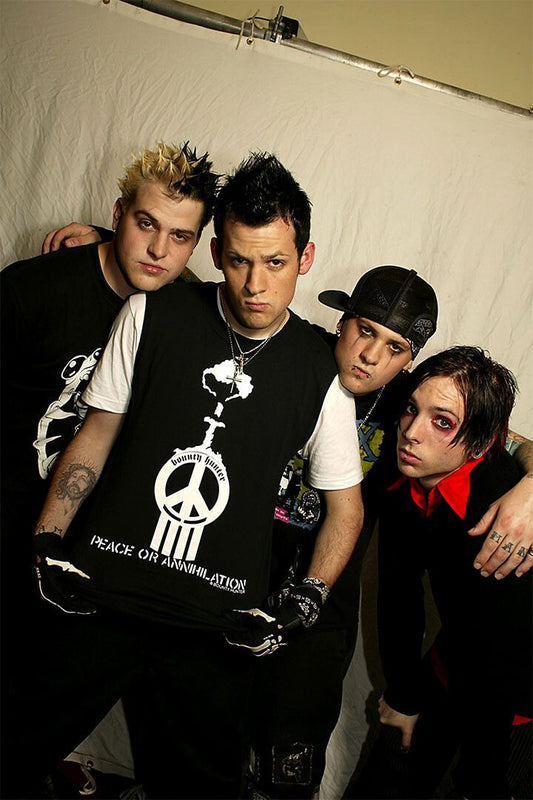 Good Charlotte Posed Music Band Painting Jigsaw Puzzle