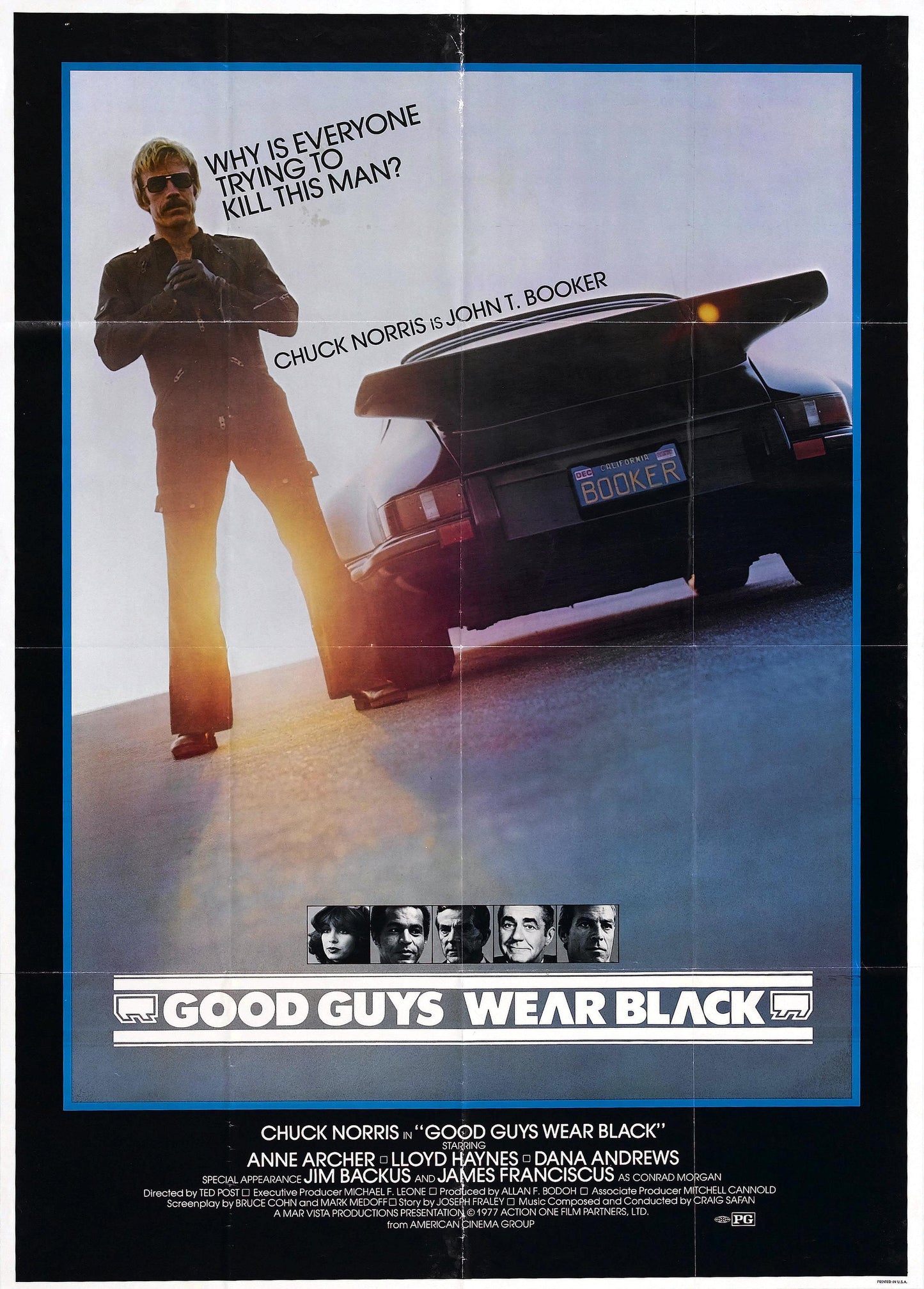 Good Guys Wear Black 02 Movie Magnet