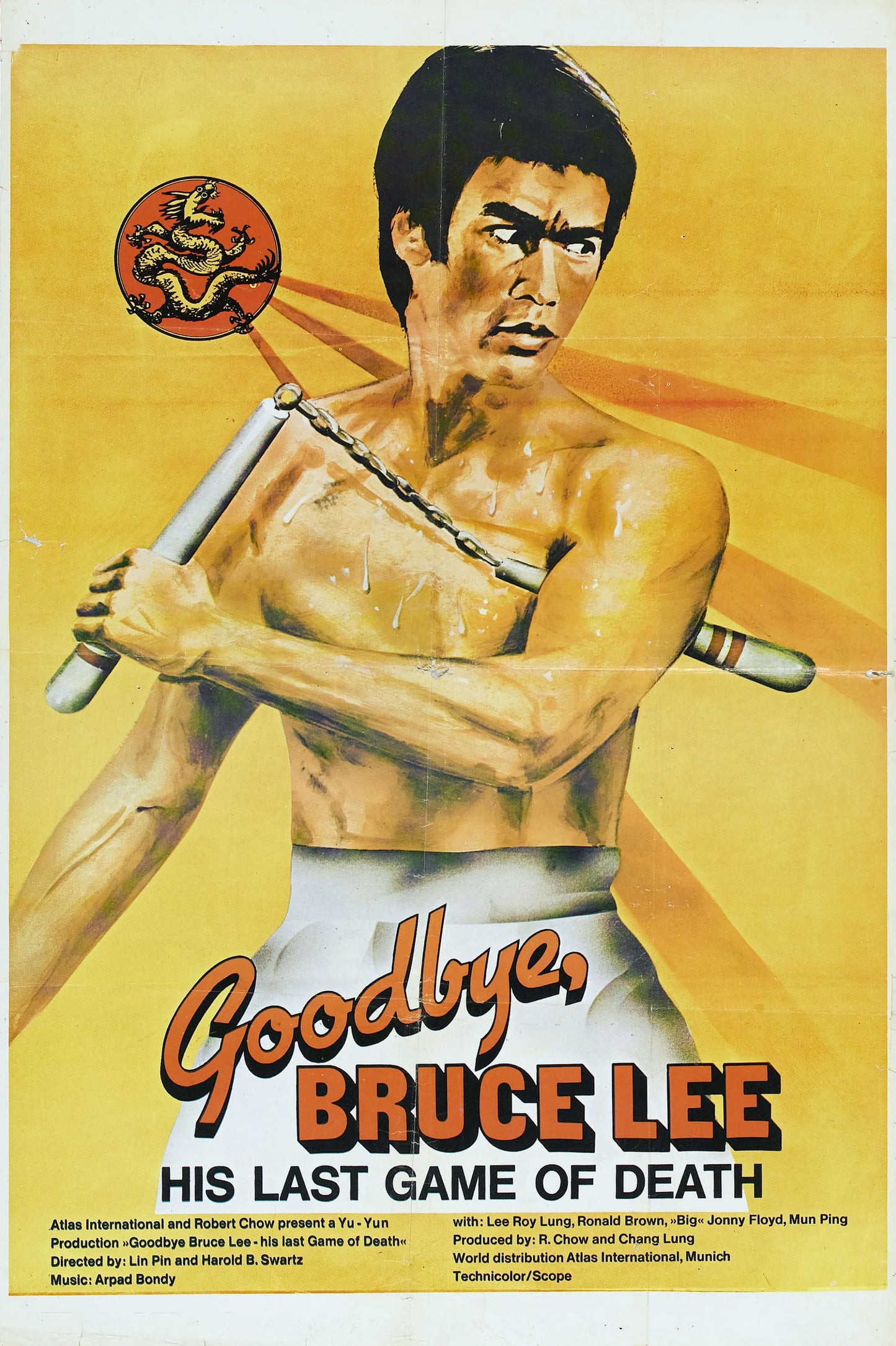 Goodbye Bruce Lee 01 Movie Magnet